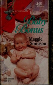 Cover of: Baby Bonus by Maggie Simpson