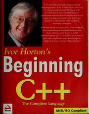 Cover of: Beginning C++ by Ivor Horton