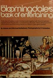 The Bloomingdales book of entertaining