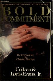 Cover of: Bold commitment