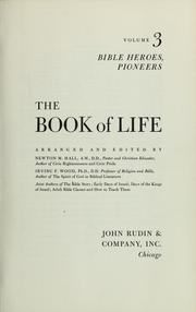 Cover of: The Book of life by Newton Marshall Hall