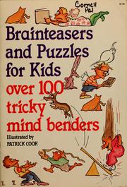 Cover of: Brainteasers and puzzles for kids by Patrick Cook