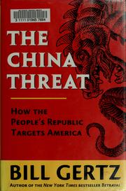 Cover of: The China threat | Bill Gertz