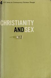 Cover of: Christianity and sex by Stuart Barton Babbage