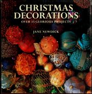 Cover of: Christmas decorations by Jane Newdick