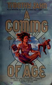 Cover of: A coming of age by Timothy Zahn