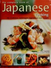 Cover of: The complete book of Japanese cooking by Emi Kazuko