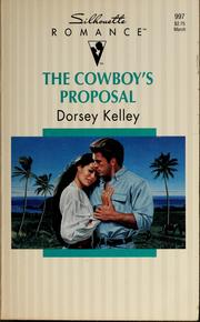 Cover of: The cowboy's proposal