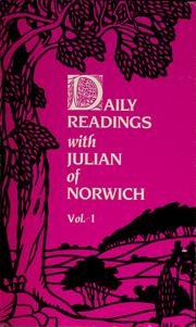 Cover of: Daily readings with Julian of Norwich