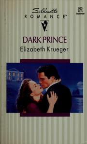 Cover of: Dark prince by Elizabeth Krueger