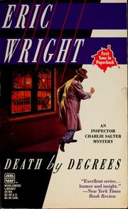 Cover of: Death by degrees | Eric Wright