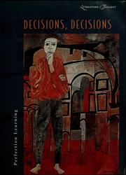 Cover of: Decisions, decisions