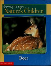 Cover of: Deer | Laima Dingwall