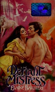Cover of: Defiant mistress