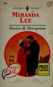 Cover of: Desire & deception by Miranda Lee
