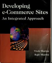 Cover of: Developing e-commerce sites by Vivek Sharma