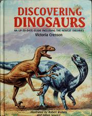 Cover of: Discovering dinosaurs by Victoria Crenson
