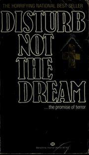 Cover of: Disturb Not the Dream by Paula Trachtman