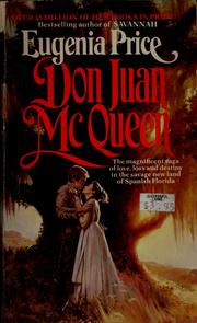 Cover of: Don Juan McQueen. by Eugenia Price