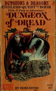Cover of: Dungeon of dread | Rose Estes