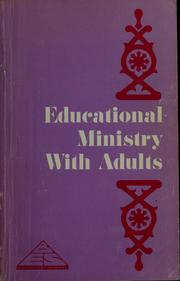 Cover of: Educational ministry with adults by Roy H. Ryan