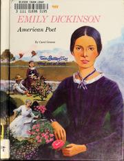 Cover of: Emily Dickinson by Carol Greene