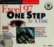 Cover of: Excel 97 one step at a time