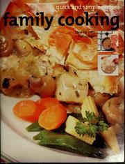 Cover of: Family cooking