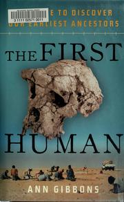 Cover of: The first human