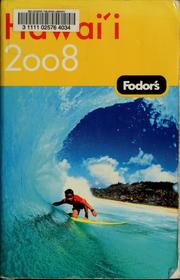 Cover of: Fodor's 2008 Hawai'i