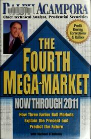 Cover of: The fourth mega-market, now through 2011 by Ralph Acampora