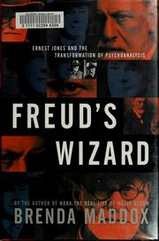 Cover of: Freud's wizard: Ernest Jones and the transformation of psychoanalysis