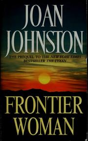 Cover of: Frontier woman by Joan Johnston