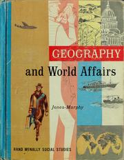 Cover of: Geography and world affairs