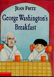 Cover of: George Washington's breakfast by Jean Fritz