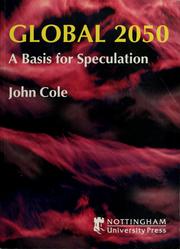 Cover of: Global 2050: a basis for speculation