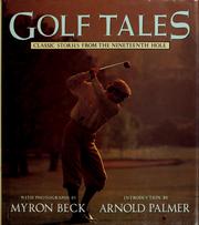Golf tales by Myron Beck