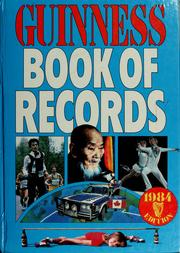 Cover of: Guinness book of records by Norris Dewar McWhirter