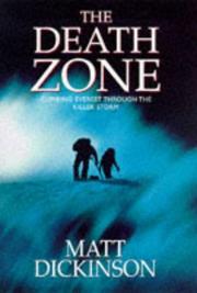 Cover of: THE DEATH ZONE by Matt Dickinson