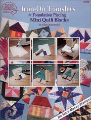 Cover of: Iron-On Transfers for Foundation Piecing Mini Quilt Blocks