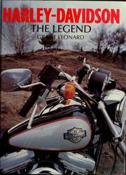 Cover of: Harley-Davidson: the legend