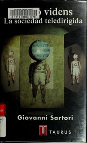 Cover of: Homo videns by Giovanni Sartori