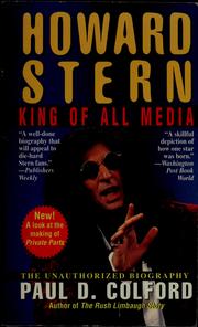 Cover of: Howard Stern: king of all media : the unauthorized biography