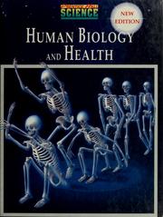 Cover of: Human biology and health