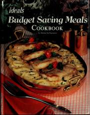 Cover of: Ideals budget saving meals cookbook