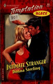 Cover of: Intimate Stranger: Blaze, Harlequin Temptation - 803