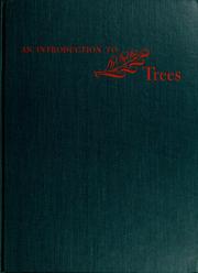 Cover of: An introduction to trees.
