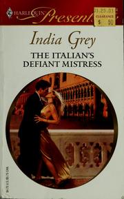 Cover of: The Italian's defiant mistress