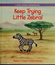 Keep trying Little Zebra by Christina Wilsdon