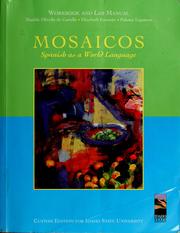 Cover of: Lab manual: Mosaicos : Spanish as a world language